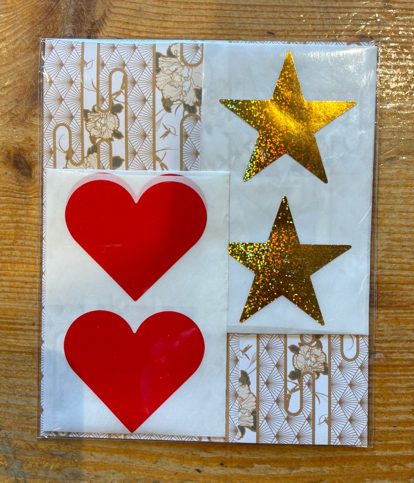 Herz &Stern Sticker