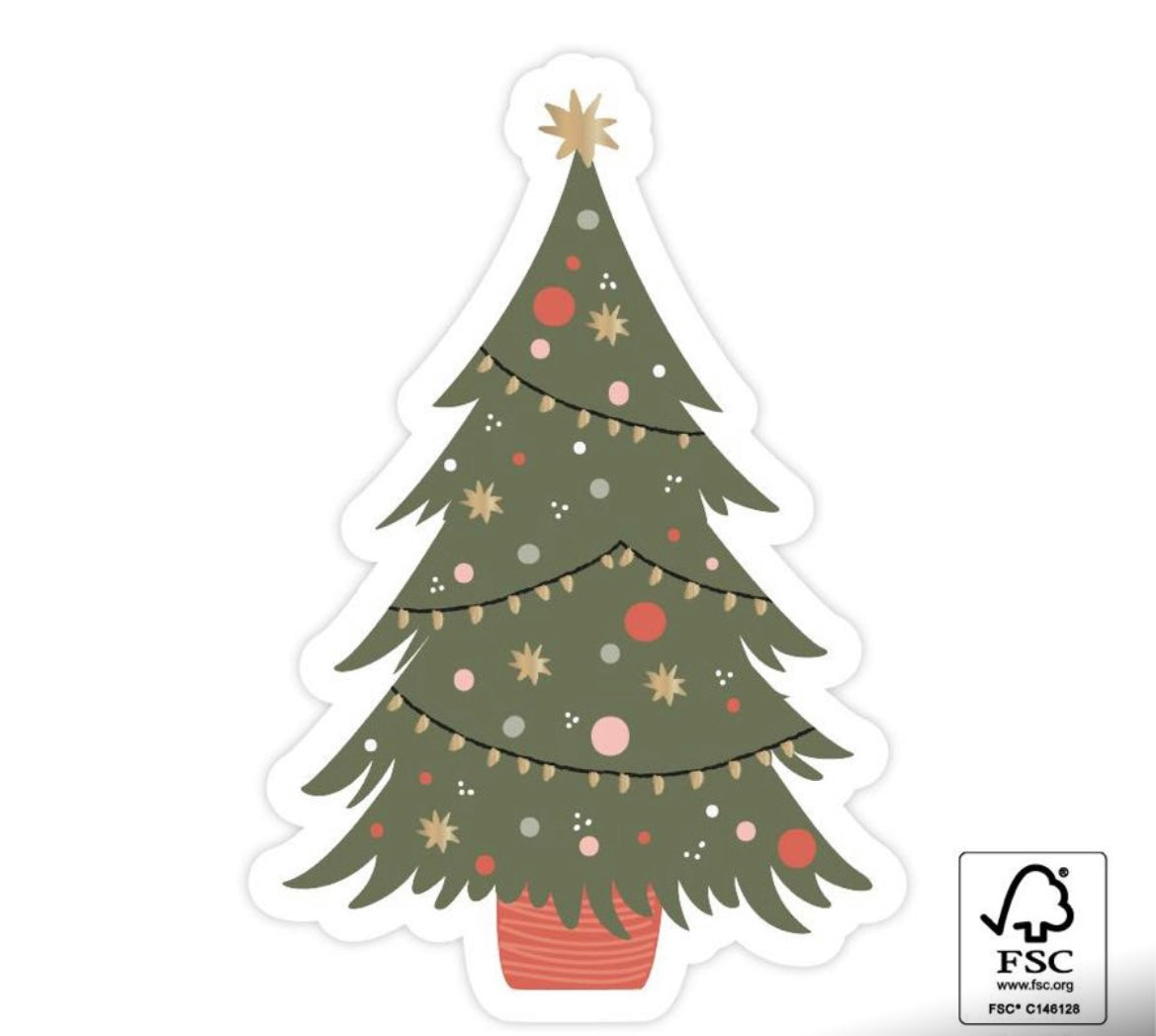 Sticker Weihnachtsbaum Aufkleber Nr.1 Groß