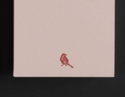 Mega Bloc, B6, Spatz 200Blatt,handgedruckt