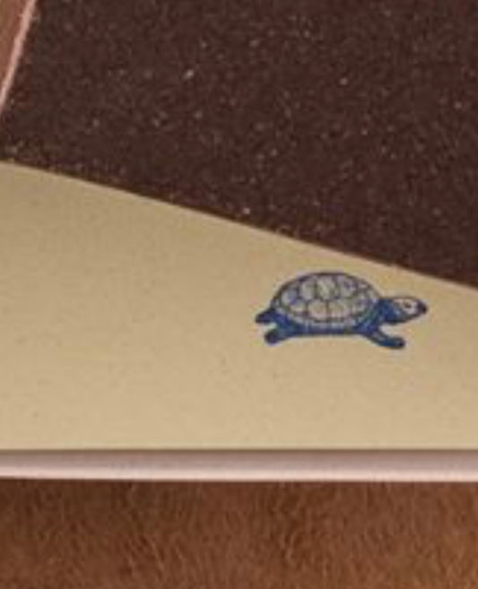 Mega Bloc, B6, Schildkröte 200Blatt,handgedruckt