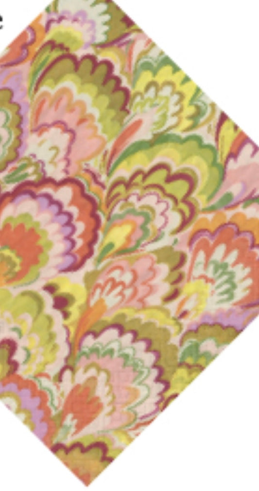 Serviettenset Pfauenkamm