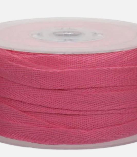 Baumwollband, Fischgrät,1 cm breit,2m im Set