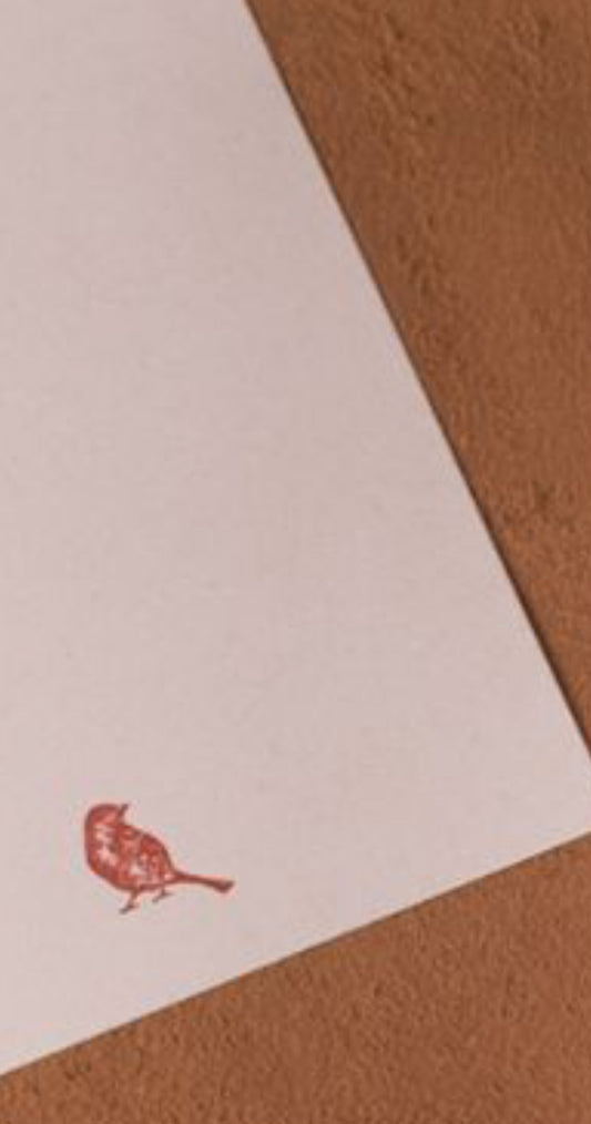 Mega Bloc, B6, Spatz 200Blatt,handgedruckt