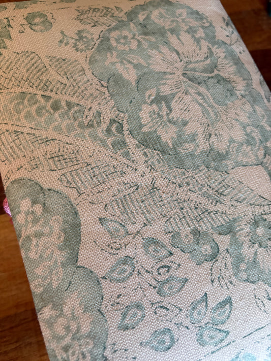 Blaue Blumen Schachtel A5