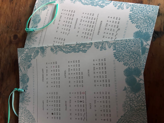 Kalender 2025,A4 Blatt