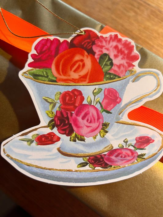 Geschenkanhänger Tassen