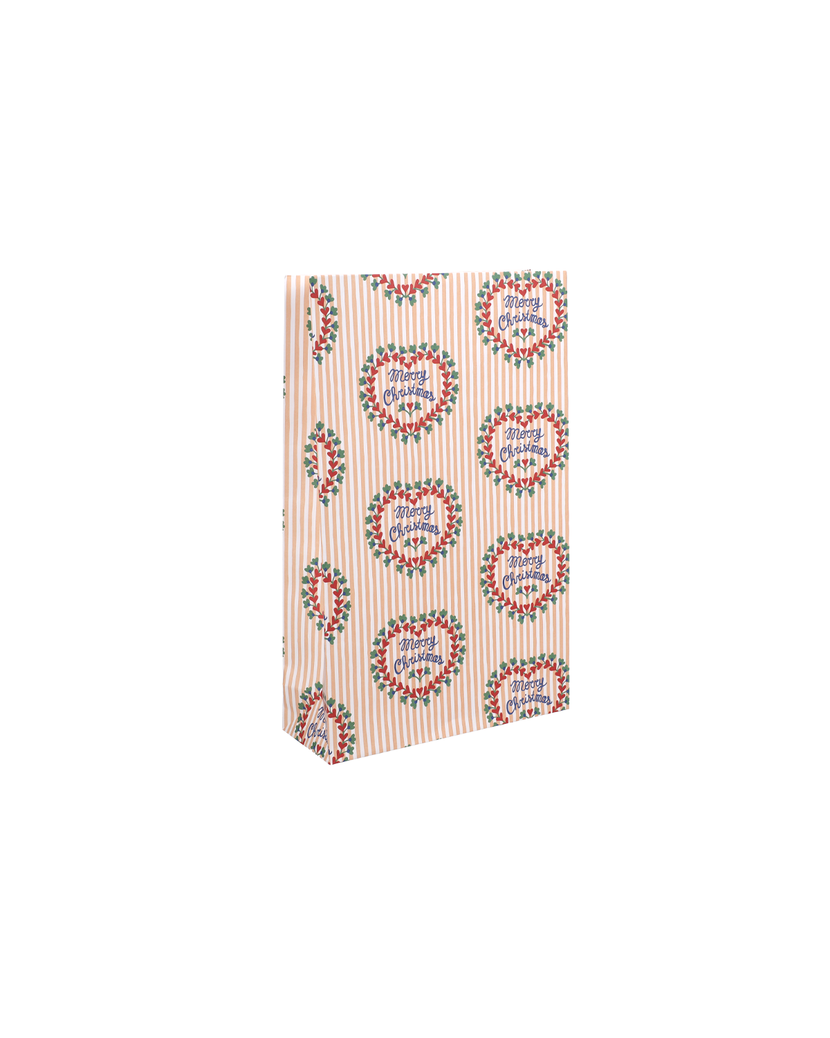 Die Weihnachtsblockbeutel Tüten 22cm auf 35cm, 8cm, Set 5 Stk