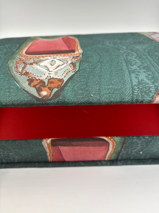 Mulberry Pantoufle, Letterbox, grün,A4