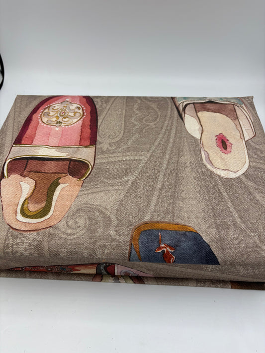 Mulberry Pantoufle Letterbox Schachtel A4 beige