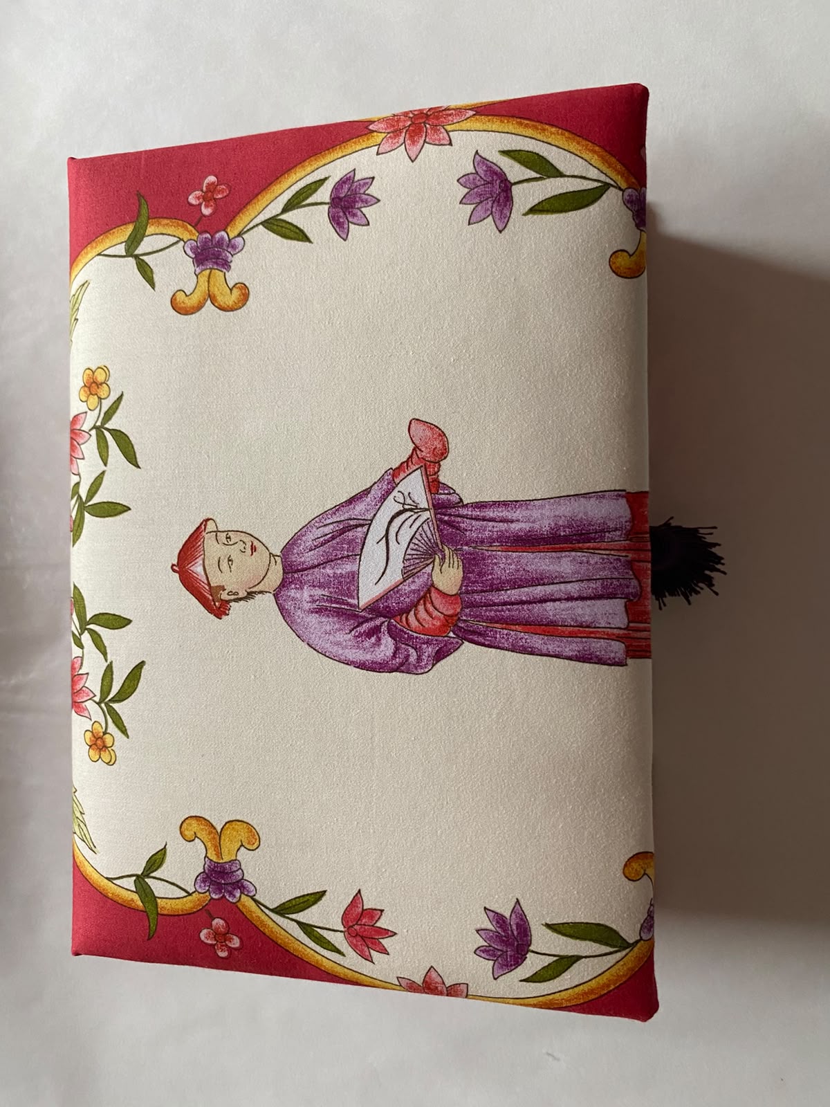 Chinoiserie A5 Schachtel rot