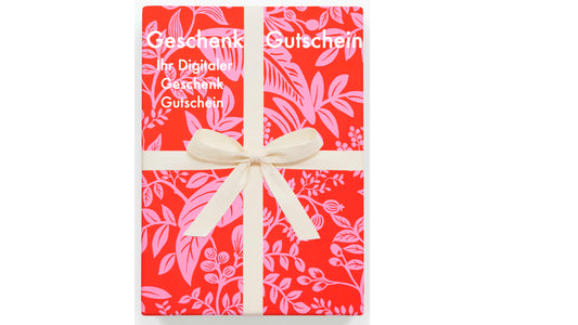 Digitaler Geschenkgutschein, zum sofort ausdrucken.