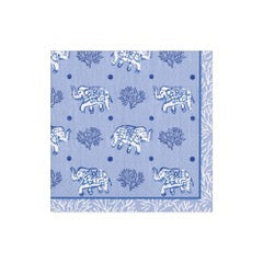 Elephant Servietten Lunch Size blau