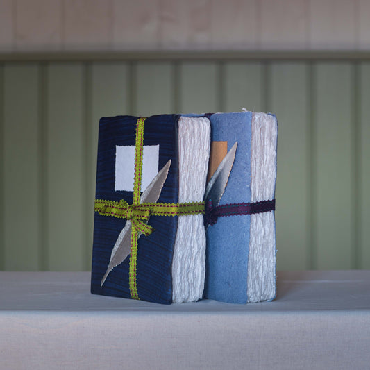 Französische Büttenpapier-Bücher