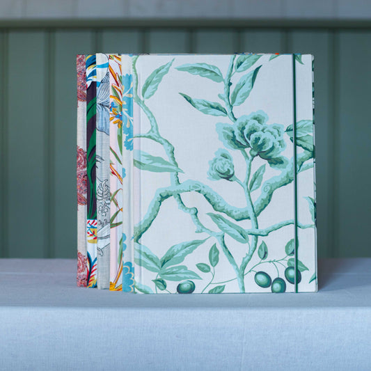 Oliven Mappen A4 Grün /Beige