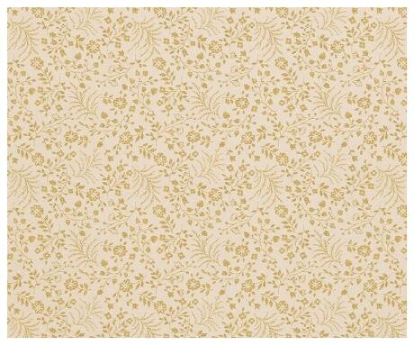 Blumen Seidenpapier Gold