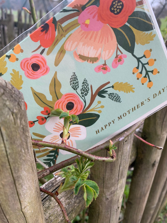 Happy Mother´s Day Blumen Karte