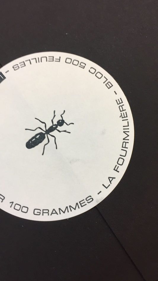 Ameisen Block A5 Weiß