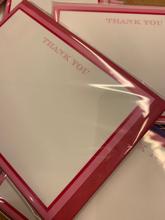 Kartenset inkl. Umschläge "Thank you"