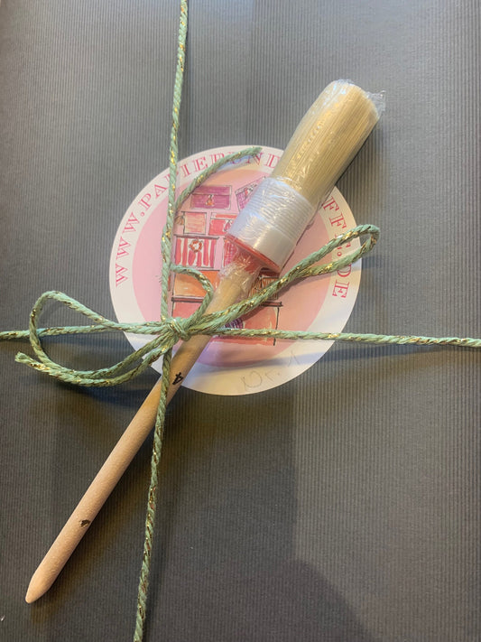 Box in der Box, DIY,A4 Blumen blau