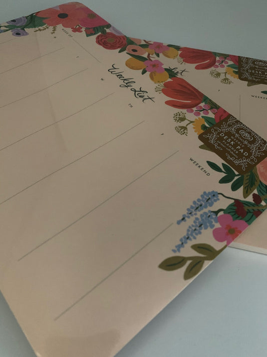 Weekly List Flower Power