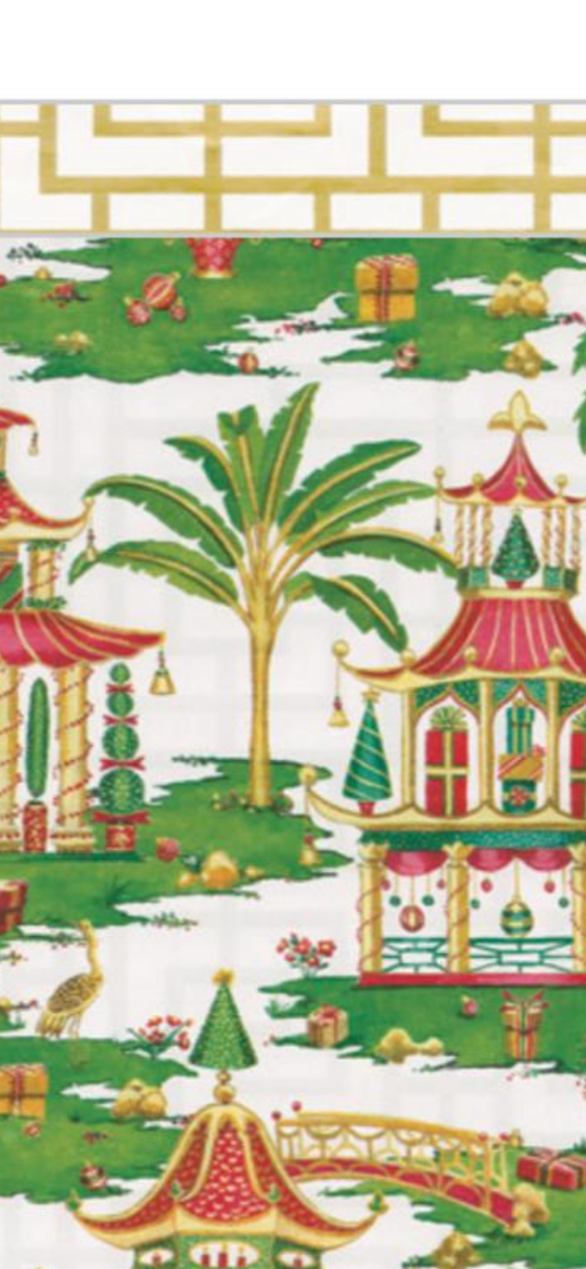 Pagode Geschenkpapier