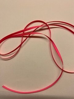 Neon-pinkes Satinband