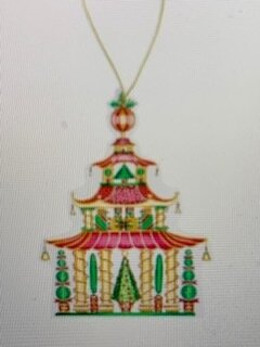 Geschenkanhänger Pagoden