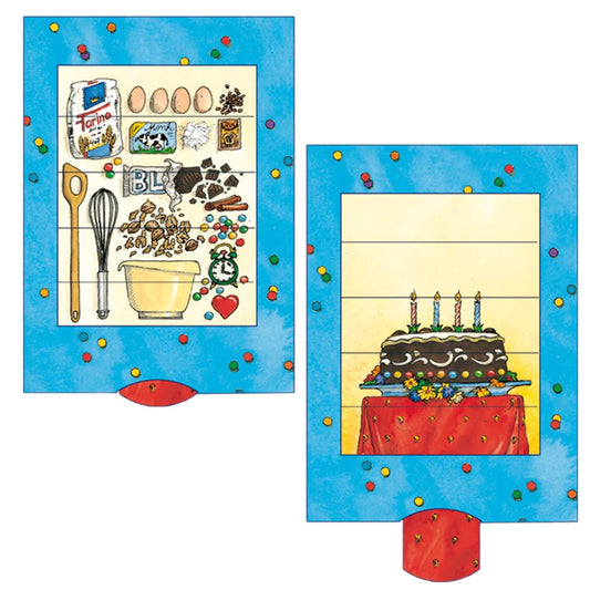 Lebende Karten, Geburtstagstorte