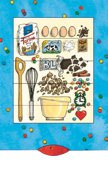 Lebende Karten, Geburtstagstorte